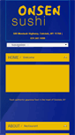 Mobile Screenshot of onsensushi.com